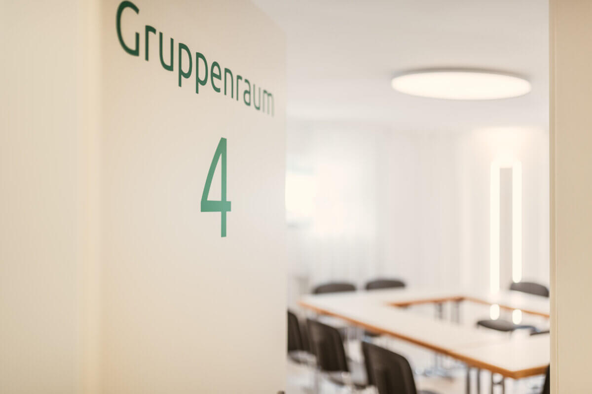 Beschriftung Gruppenraum 4