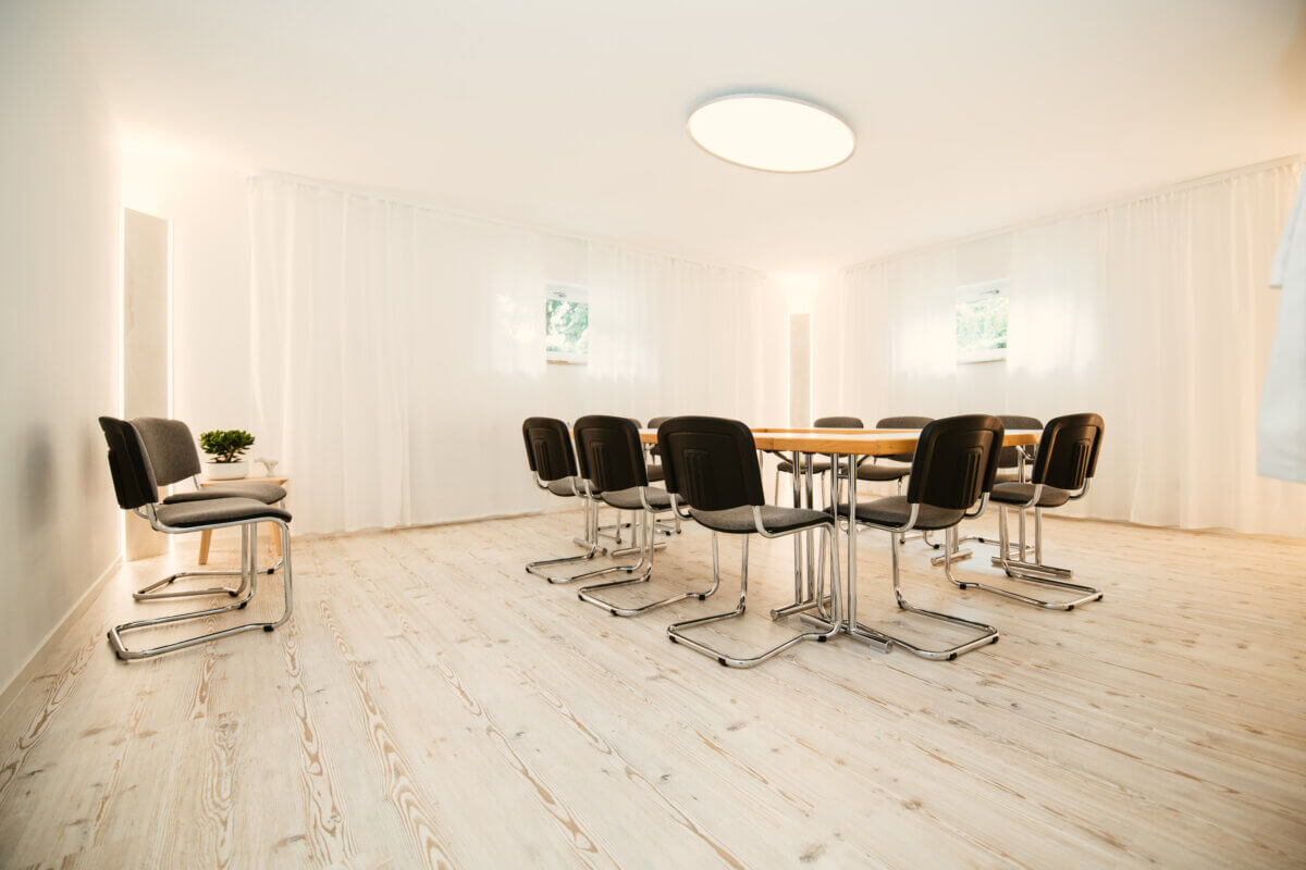 Gruppenraum für Vorträge und Workshops