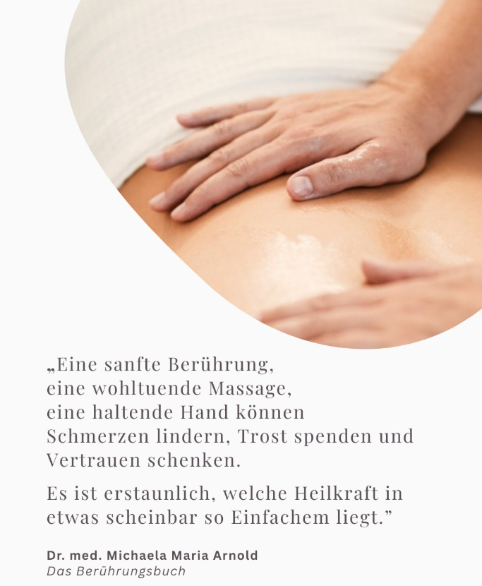Zitat Sanfte Beruehrung