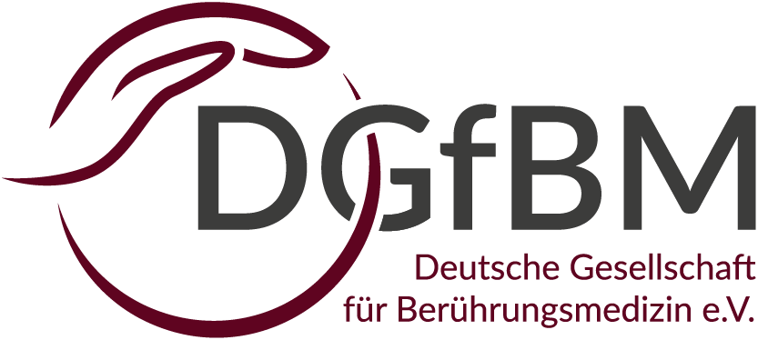 Logo der Deutschen Gesellschaft für Berührungsmedizin e. V. (DGfBM)